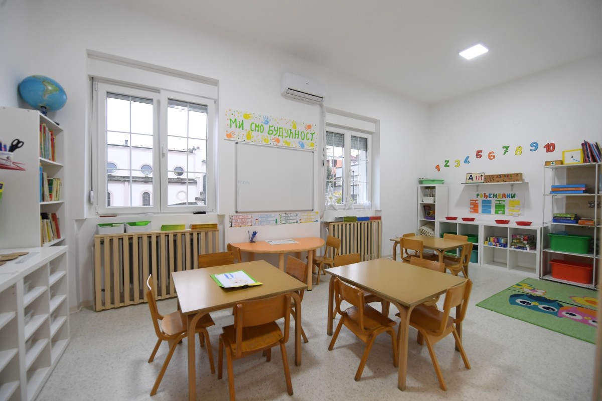 Prostorija za igru i učenje u Vrtiću Fantasy